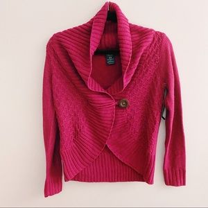 NWT Pink Cardigan/Sweater | Size S